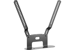 RICOO Soundbar Mount for Sonos Beam, LH061 Full-Motion Sound Bar Bracket Behind TV, Wall Mount Soundbar Holder, Versatile Soundbar Stand, 142 x 345 x 518 mm, Black