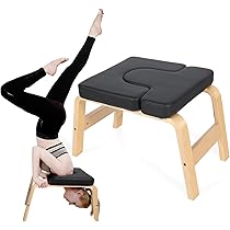 ZJchao Yoga Stool, Yoga Headstand Stool, Yoga Handstand Bench Stand, Yoga Headstand Chair, Yoga Conversion Chair For Working Out Multifunctional For Family Gym, Relieving Fatigue And Building Body