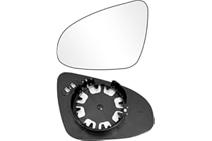 Altsbaos 1PCS Verre Rétroviseur Gauche Compatible avec toyota Yaris 2012 2013 2014 2015 2016 2017 2018 Vitre Retroviseur Chauffant Yaris Verre Miroir