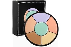‎NAIL GIL Concealer Color Corrector Palette, 6 in 1 Makeup Color Correcting Palette, Farbkorrektur Palette, 6 Cremige Mischbare Farbtöne
