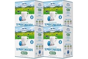 Central Lechera Asturiana Cápsulas de Leche Semidesnatada, 4 x 16 cápsulas