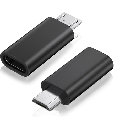 ARKTEK Micro USB Adapter Micro USB (Male) to iOS Cable (Female) Data Sync and Charging Adapter for Galaxy S7/S7 Edge/S6 and More (2 Pieces, Silver ARKTEK Micro USB Adapter Micro USB (Male) to iOS Cable (Female) Data Sync and Charging Adapter for Galaxy S7/S7 Edge/S6 and More (2 Pieces, Silver