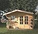 Produktbild Gartenhaus Betula S8982 - 40 mm Blockbohlenhaus, Grundfläche: 10,99 m², Satteldach