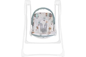 Graco - Baby Delight Sdraietta Altalena, dalla nascita a circa 6 mesi (9 kg), 2 velocità di oscillazione, reclinabile, fantasia Up & Away