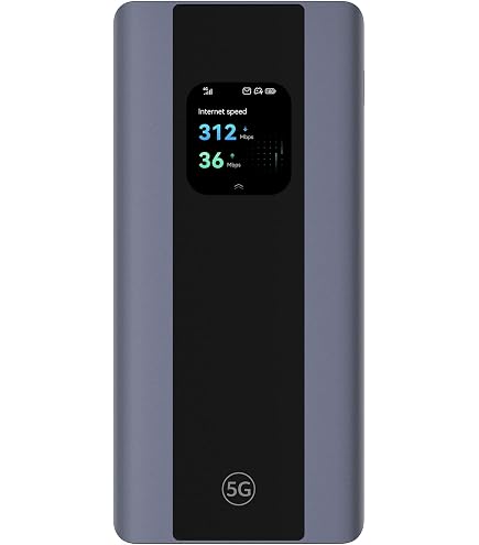 TP-Link M8550 AXE3600 5G Wi-Fi 6E Mobile Router with Touch Screen