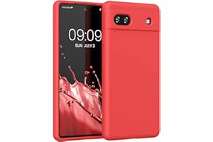 kwmobile Carcasa Compatible con Google Pixel 6a Funda - Case TPU y Silicona antigolpes - Apto Carga inalámbrica - Dolce Vita