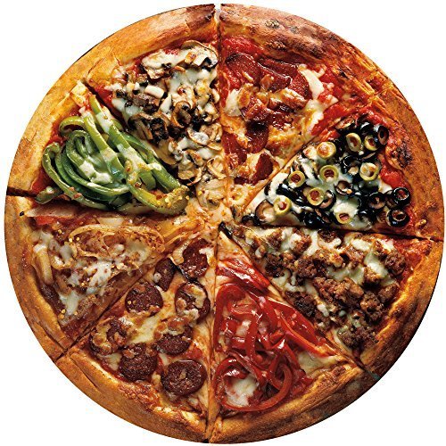 Preisvergleich Produktbild Bits and Pieces-Pizza Pie - 1000 Piece Round Jigsaw Puzzle