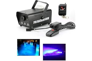 500W RGB Nebelmaschine YUNRUX Professionelle Tragbare Rauchmaschine Bühnentechnik für Halloween Weihnachtsgeschenke Hochzeit Theater Party Disco mit Fernbedienung
