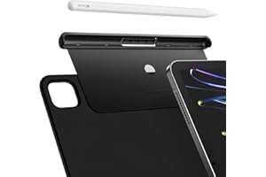 Dracool Pencil Stifthalter für Apple Pencil Pro/Apple Pencil 2. Generation Hülle Kompatibel mit Smart Keyboard Folio und Magic Keyboard, Stylus Pen Halter für iPad Air 4/5, iPad Pro 11/12.9 3. Gen