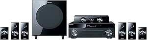 Samsung HW-D770S/EN 7.2 AV-Receiver-Paket (990 Watt, 4x HDMI, 4x Digital Audio, 2x Subwoofer) perlschwarz