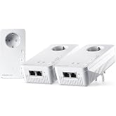 devolo Magic 2 WiFi Next Multiroom Kit &ndash; WLAN Powerline Adapter &ndash; Up to 2400 Mbit/s, WLAN Plug, 4 Gigabit LAN Ports, DLAN 2.0