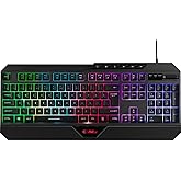 Claw's Nexus K1 RGB Full Membrane 104 Keys Extra Multimedia/Rollover Sound Control Mechanism & Claw's Reflex Mesh Wired Ga