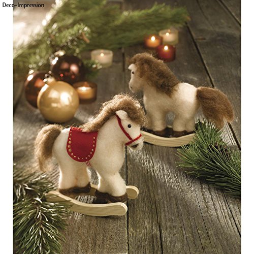 Rayher 3342600 Styropor-Pferd, 15×13,5 cm - 3