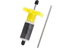 logyues Diameter16mm（0.63Inch Replacement Filter Impeller Submersible Pump Rotor Yellow