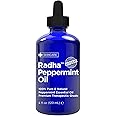 Radha Beauty Essential Oil 4 oz - 100% Pure (Peppermint)