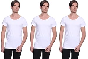 Dice Mens White Cotton Sleeveless Tank Top Undershirt (pack of 3)