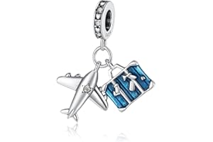 HAEPIAR S925 Charm en argent sterling pour collier Charm Dangle océan et graduation pour les femmes filles cadeaux d'anniversaire…