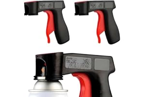 DWFEYOI 2 pezzi accessori per macchine a spruzzo di colore, manico per pistola a spruzzo, supporto per maniglia, supporto per bombole spray,supporto per bomboletta spray,bomboletta spray