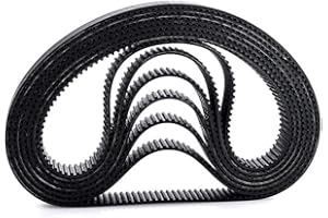 BZCEMIND 5pcs ARC HTD 3M Timinggürtel Gummi Gummi geschlossene Schleife Synchrone Pitch 3mm,8mm Width,3M 210(Teeth70)