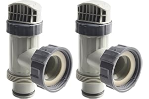 ZYWUOY 2PCS Replacement For Intex 10747 Large Pool Plunger Valve Assembly Filter Pump For 1500,2500 And 4000 Gallon For Saltwater Chlorinator For Intex 2 Thousand Gallon Per Hour Chlorinator Pump For Combo