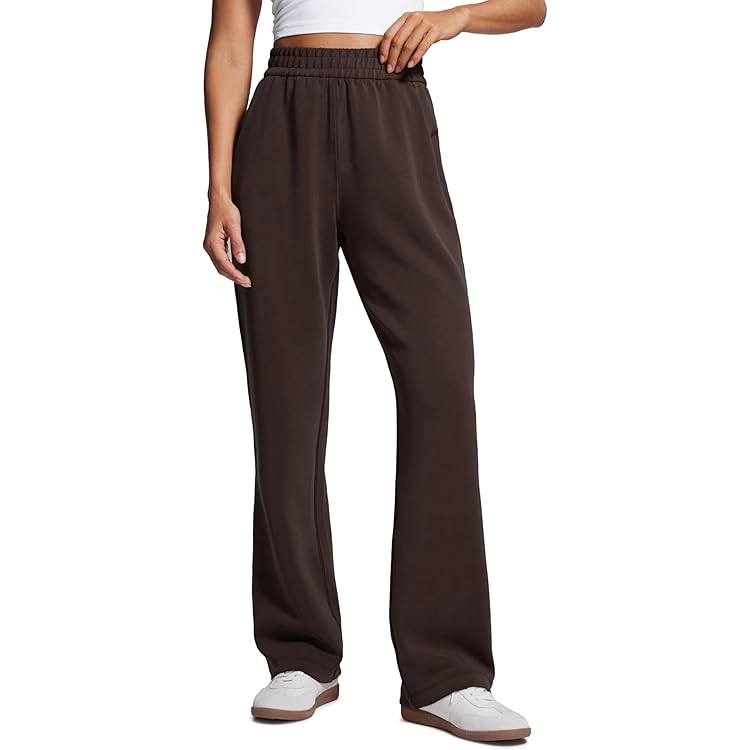 CRZ YOGA SoftAura Wijde Broek Dames 29 Modal Hoge Taille Lounge Reis