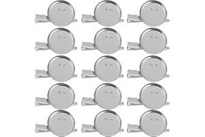 EXCEART 20 Pz Spilla Pin Vassoi Vassoio Accessorio Schienali Spilla Produzione Di Che Effettuano Cessioni Pin Clip Cornici Accessori Flapper Base