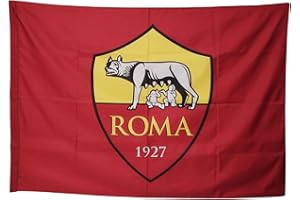 ZEUS PARTY Bandiera Roma Ufficiale Magica LUPA Grande cm.100x140