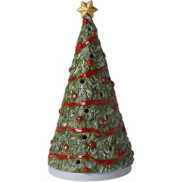 Alupssuc Weihnachtskrippe Set | Handbemalte Figuren: Jesus, Maria, Josef | 17,4x7,5x16,8 Cm