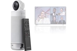 KanDao Meeting S 180 gradi Telecamera per videoconferenza, Telecamera per riunioni con piattaforma per conferenze Acquisizione e tracciamento intelligenti, identificazione intelligente.