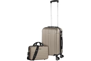 ITACA Maletas de Viaje Juego Maletas 4 Ruedas - Juego de Maletas de Viaje - Juego Maletas de Viaje Ligeras. Candado de combinacion 771100B