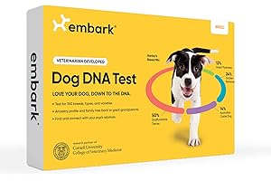 Embark Breed Identification Kit | Most Accurate Dog DNA Test | Test 350+ Dog Breeds | Breed ID Kit with Ancestry & Family Tree