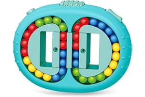 Magic Bean Rotate Finger Cube toy FAMILIO-Magic Bean Cube toy Rotating Finger Cube toy Decompression Cube Creative puzzle Cube Decompression Toys Christmas Birthday party gifts to kids