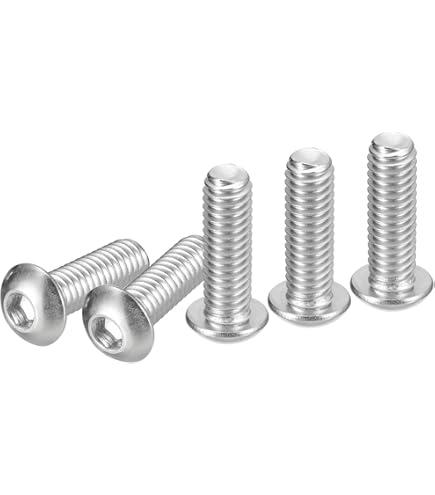 US STAINLESS 10-Pack 3/8-16 X 1.5" Stainless Steel 316 Hex Bolts With Nuts - Marine Grade UNC Thread