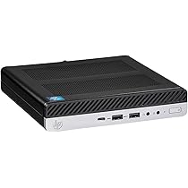 HP EliteDesk 800 G4 PC Mini Ordinateur Intel i5-8400T Ram 16 Go