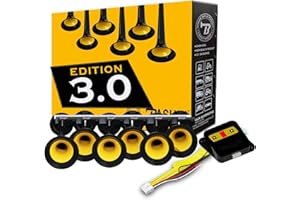 Basuri Klaxon Musical Édition 3.0-20 Mélodies, 120 dB, Facile à Installer, pour Camions, Voitures, Utilitaires - 12/24V"