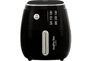 Freidora de Aire OvalFry Zen 6L – Airfryer Sin Aceite, 1700W, 8 Programas, Pantalla Táctil, Cesta Antiadherente, Diseño Ovala