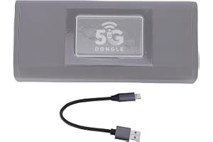 Denash USB-modem, 2,5 Gbps Höghastighets Bärbar Hotspot-router med Inbyggd Antenn för Spelvideoströmning över Hela Världen