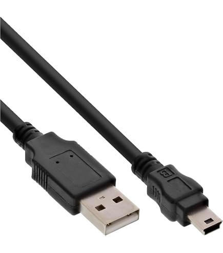USB Mini-Y-Kabel, 2x Stecker A Auf Mini-B (5-polig), 1 Meter – Für Externe Festplatten Mit Zusätzlicher Stromversorgung, 2 Stück