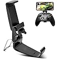 DLseego Compatible with Xbox One Controller Phone Mount Clip, Foldable Mobile Phone Holder for Game Controller, Smartphone Clamp Game Clip for Xbox One S/X, XL Wireless Controllers