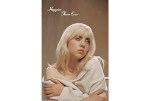 Pyramid International Billie Eilish (Happier Than Ever) Maxi Poster – Premium Quality 61cm x 91cm Wall Art for Bedroom, Office or Dorm – Great Gift for Fans & Collectors