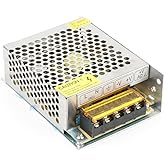 12V 5A DC Universal Regulated Switching Power Supply Converter, 60W Adapter Transformers for LED Strip Light, Computer Projec