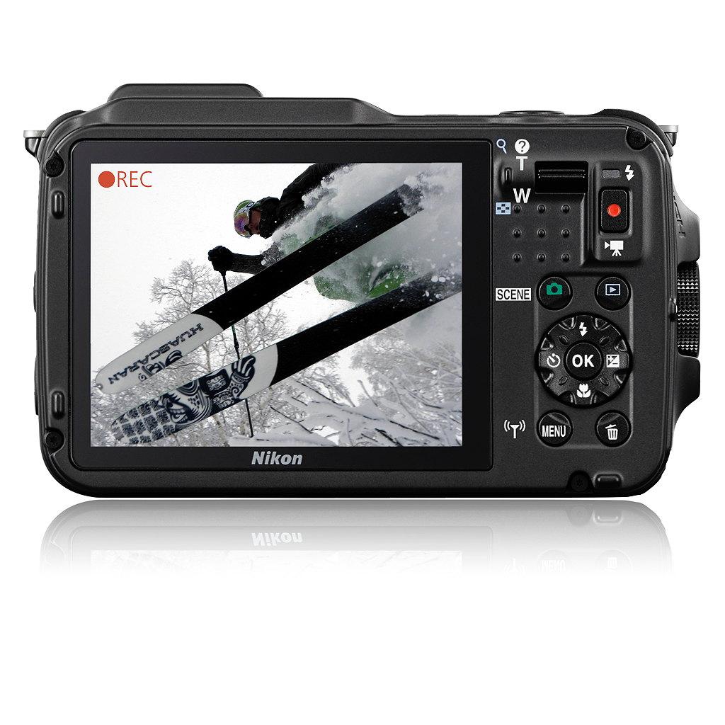 Nikon Coolpix AW120 OutdoorDigitalkamera (16 Megapixel, 5fach
