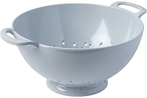 Zeal Sieb aus Melamin, 24 cm, Enteneiblau, Hellblau