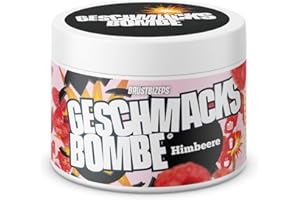 ‎BRUSTBIZEPS brustbizeps Geschmackspulver 200g Himbeere I Flavour Powder mit 7 kcal pro Portion I 100% Geschmack 100% Vegan I Kalorienarmes Geschmackspulver mit unendlich Möglichkeiten