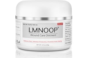 LMNOOP® Wundliegen-Creme, Wundheilungssalbe Hautreparaturbehandlung Infektionsschutz Erste-Hilfe-Salbe für Dekubitus & Druckgeschwüre Diabetische Venenfuß- und Beingeschwür Verbrennungen Schnitte