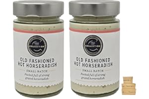 GENERIC M&S Collection Old Fashioned Hot Horseradish - Small Batch - Packed Full of Strong Grated Horseradish - 180g (2 Pack)