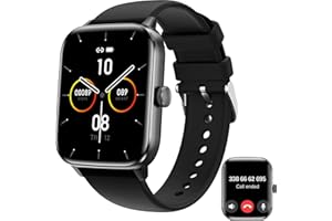 zaisia Smartwatch Uomo Donna, 1,91'' Orologio Smartwatch con Effettua/Risposta Chiamate, 100+ Modalità Sportivo Smart Watch con Contapassi/Cardiofrequenzimetro, IP68 Fitness Tracker per Android iOS