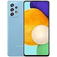 Samsung Galaxy A52 5G all carriers 128GB Smartphone Dual SIM Android Mobile Phone Awesome Blue (UK Version)