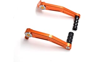 ‎FULLIBARS Fullibars Motorrad Bremsen Schalthebel Hebel gear shift hebel für Duke 125 200 390 RC125/RC200/RC390 Kupplung Pedalhebel orange