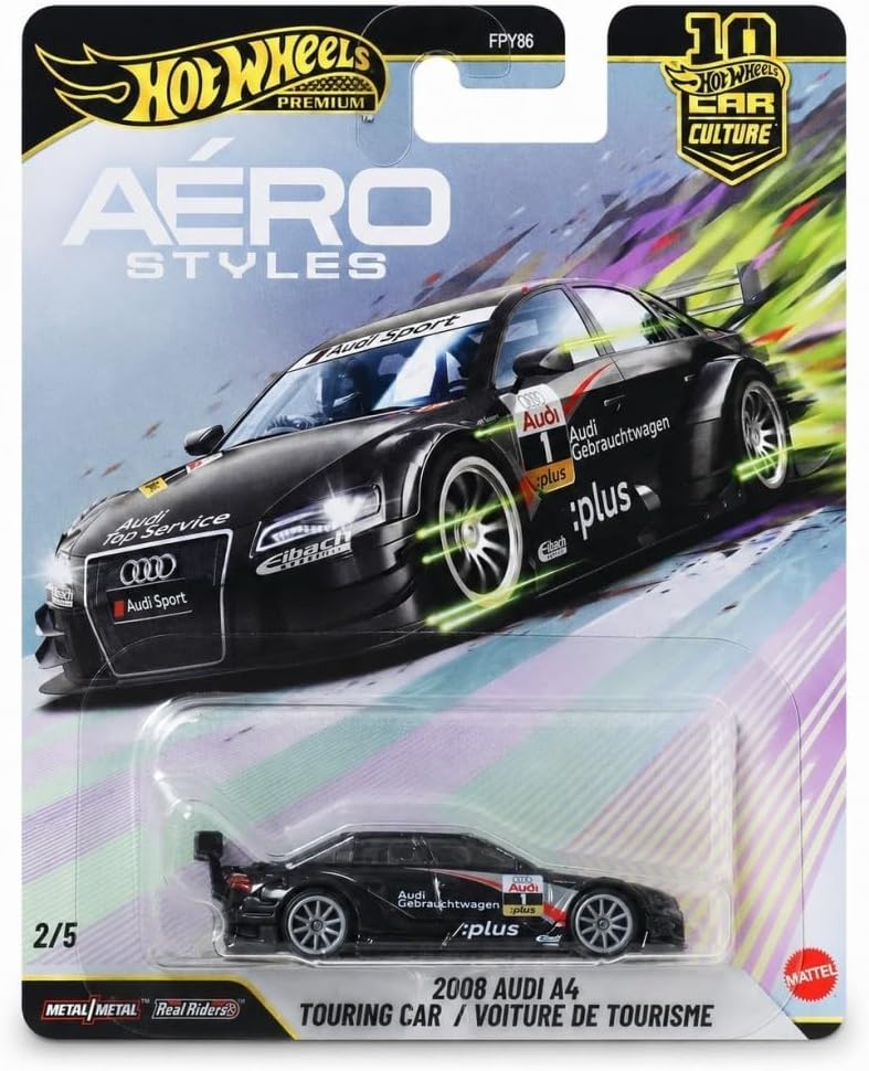Hot Wheels Premium Car Culture 2008 AUDI A4 TOURING CAR JKF04
